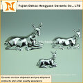 Sika Deer Ceramic Money Bank para regalo de Navidad de los niños